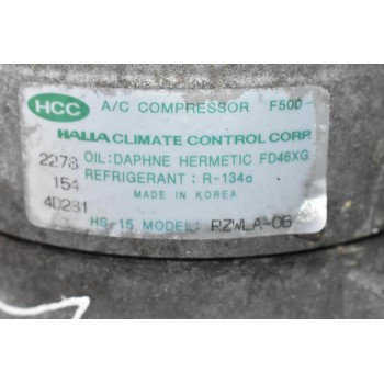 Κομπρεσέρ Aircondition Ford Ranger / Mazda B2500 2.5 WL 12V 2001-2005 RZWLA-06