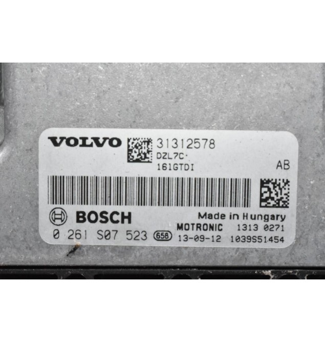Εγκέφαλος Volvo V40 V60 S60 V70 B4164T / D4164T 2012-2019 BOSCH 31312578 0261S07523