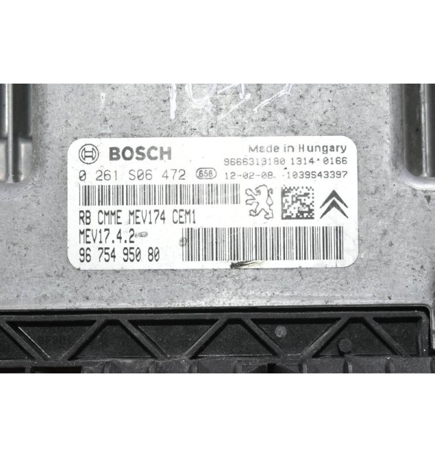 Εγκέφαλος Peugeot 308 / 207 / 3008 5F01 5FW EP6 2005-2022 9675495080 0261S06472 9666319180 (Citroen C4 C3)