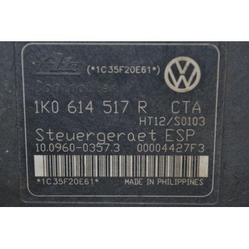 Μονάδα ABS Volkswagen Golf / Caddy / Touran 2006-2015 1K0614517R (Γνήσια) (Seat Leon - Toledo - Altea / Skoda Octavia / Audi A3)