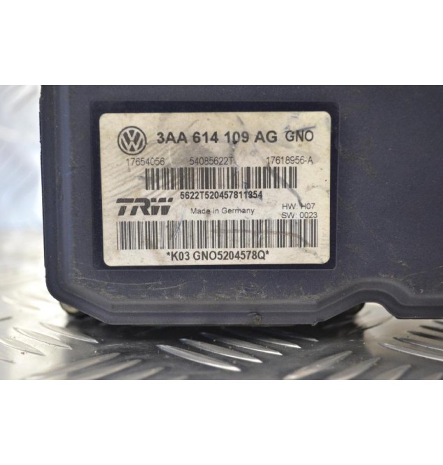 Μονάδα ABS Volkswagen Passat (B7) 2010-2014 Passat CC (2008-2017) 3AA614109AG 17654056 54085622T 17618956-A