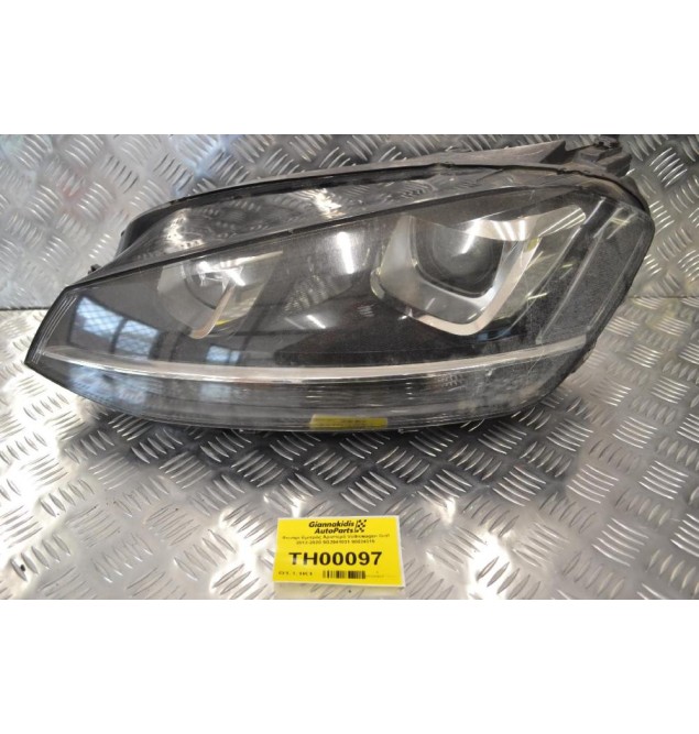 Φανάρι Εμπρός Αριστερό Volkswagen Golf 2012-2020 5G2941031 90024315