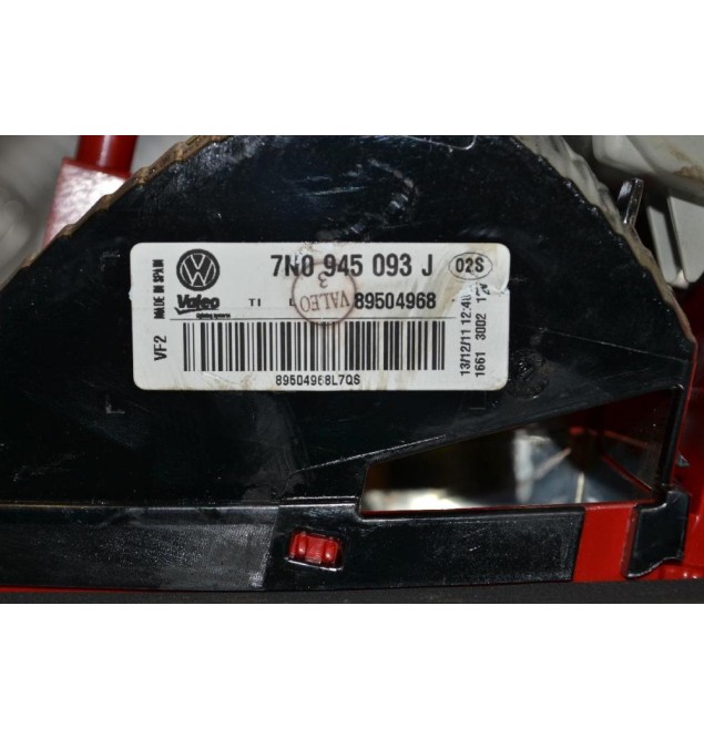 Φανάρι Πίσω Αριστερά Volkswagen Sharan 2010-2016 7N0945093G 89504968 (Γνήσιο)
