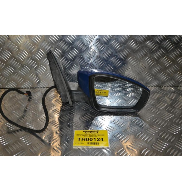 Καθρέπτης Ηλεκτρικός Δεξιός Volkswagen Polo V 2009-2014 (Μακρύ Φις) (Με Φλας) (8pins) 6R2857502