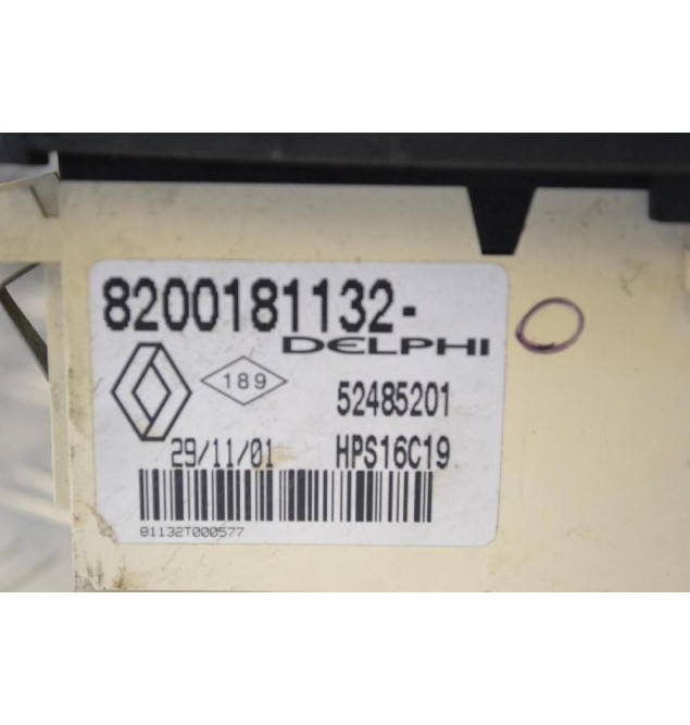 Χειριστήριο Καλοριφέρ/AC Renault Laguna 2000-2007 8200181132-A