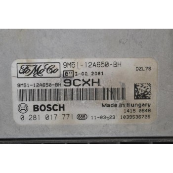 Εγκέφαλος Ford Focus 2005-2012 9M5112A650BH 9CXH 0281017771 (BOSCH) DZL7S