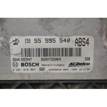 Εγκέφαλος Opel Insignia 2.0 CDTI 2008-2016 55595540 1039S56318 0281019867 55579447