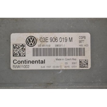 Εγκέφαλος Volkswagen Polo 1.2 2009-2015 03E906019M 03E906019B 5WA11002