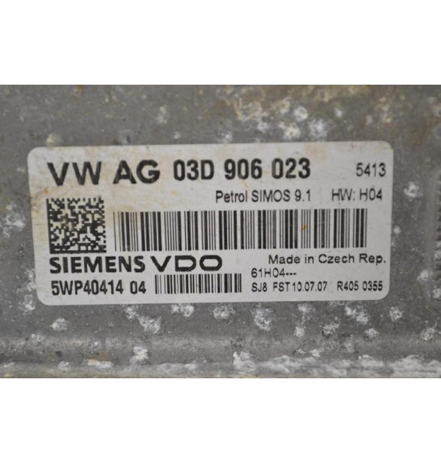 Εγκέφαλος Volkswagen Polo 2007-2009 BBM 03D906023 5WP4041404 (VDO Siemens)