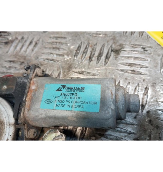 Γρύλλος - Μηχανισμός Παραθύρου Με Μοτερ Πισω Δεξια Kia Rio 1999-2001 2 pins XH003P0