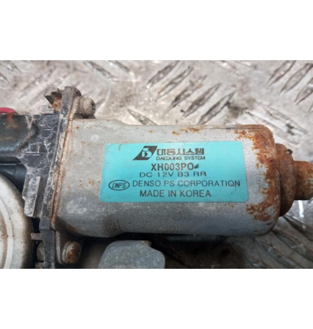 Γρύλλος - Μηχανισμός Παραθύρου Με Μοτερ Πισω Δεξια Kia Rio 1999-2001 XH003P0 2 pins