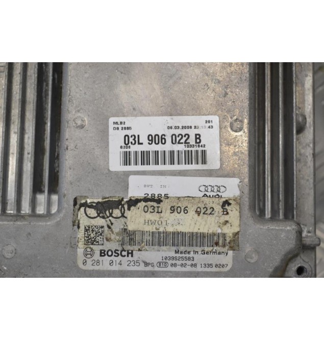 Εγκέφαλος Audi A4 B8 2.0 TDI 2008-2015 03L906022B 0281015587 1039S33507 (Γνήσιο)