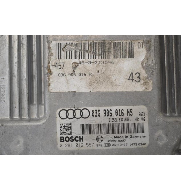 Εγκέφαλος Audi A6 2004-2008 BOSCH 03G906016HS 0281012557