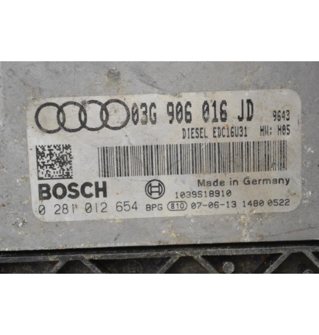 Εγκέφαλος Audi A4 2004-2008 03G906016JD 0281012654