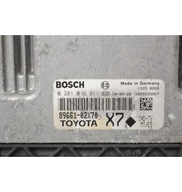 Εγκέφαλος Toyota Auris 2006-2013 8966102X70 0281016911