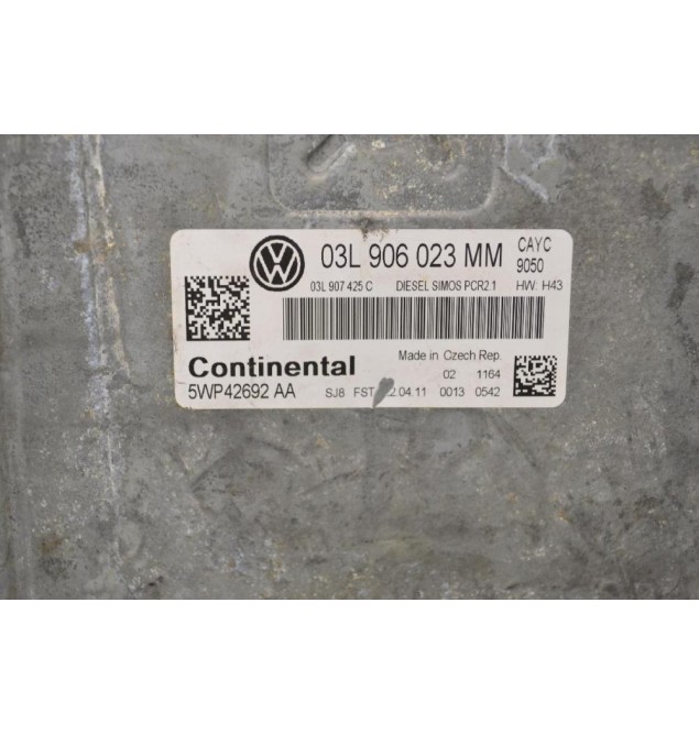 Εγκέφαλος Volkswagen Golf 2009-2013 03L906023MM 5WP42692AA