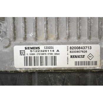 Εγκέφαλος Renault Scenic 2003-2009 S122326114A 8200843713 8200807626 SIEMENS SID301