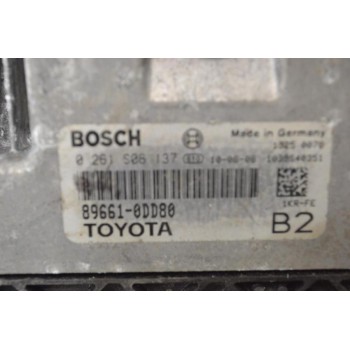 Εγκέφαλος Toyota Yaris 2006-2012 BOSCH 89661-0DD80 0261S06137 1039S40351