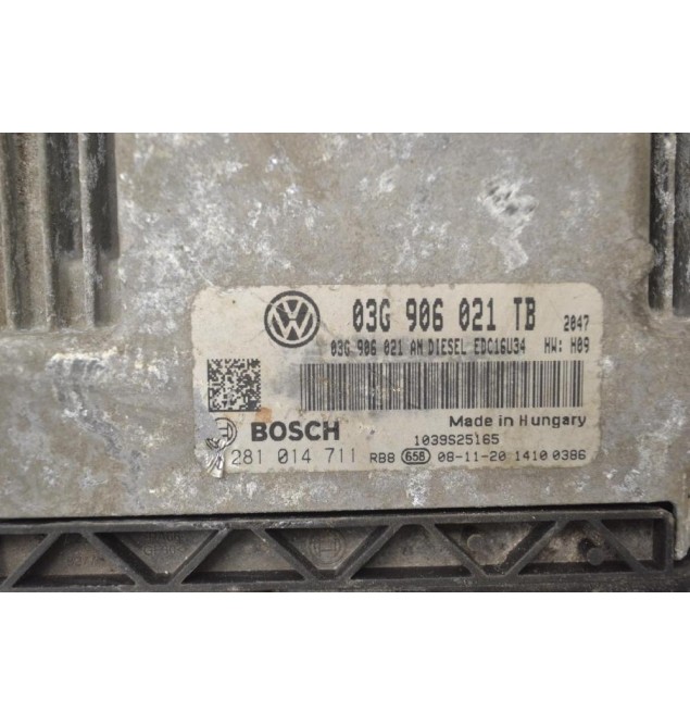 Εγκέφαλος Skoda Octavia 1.9 TDI 2000-2010 03G906021TB 03G906021AN 0281014711 1039S25165