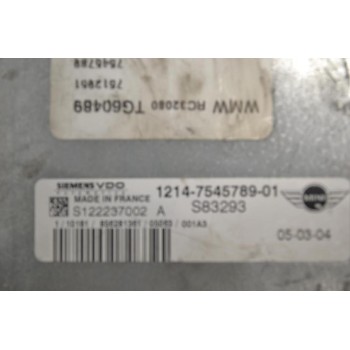 Εγκέφαλος Mini Cooper 2001-2006 SIEMENS 1214-7545789-01 S122237002 S83293