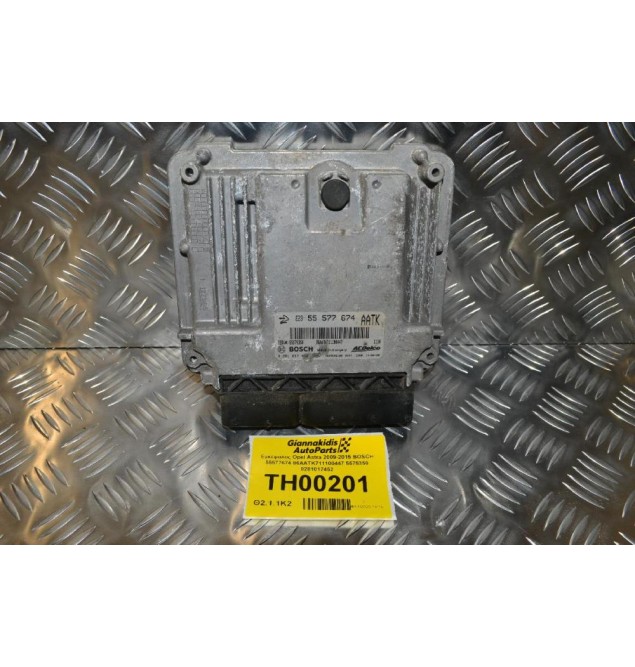 Εγκέφαλος Opel Astra 2009-2015 BOSCH 55577674 86AATK711100447 5575350 0281017452