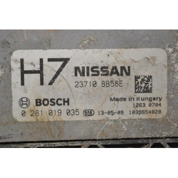 Εγκέφαλος Nissan Qashqai 2011-2013 BOSCH 23710BB58E 0281019035