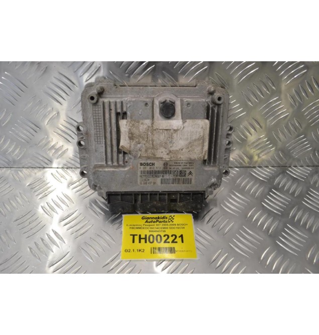 Εγκέφαλος Peugeot 307 2005-2009 BOSCH RBCMMDEDC16C34CEM00 EDC16C34 9664843780 0281013872