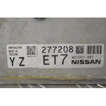 Εγκέφαλος Nissan Micra 2010-2015 HITACHI NEC001881 277208 ET7