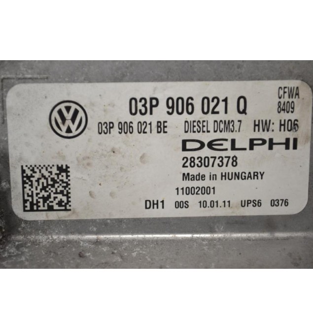Εγκέφαλος Seat Ibiza 2008-2018 DELPHI 03P906021Q 03P906021BE 28307378 DIESEL DCM3.7