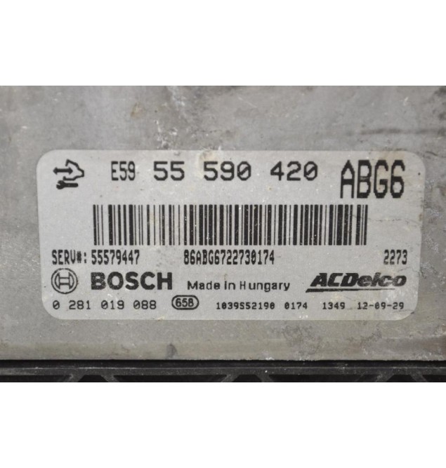 Εγκέφαλος Opel Insignia / Astra 2008-2018 55590420 55579447 0281019088 1039S52190