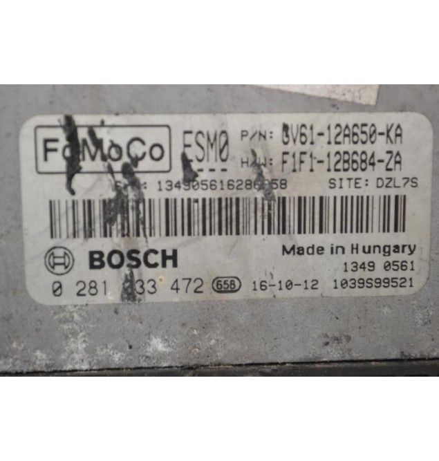 Εγκέφαλος Ford Transit Connect 2013-2025 BOSCH GV6112A650KA F1F112B684ZA 0281033472