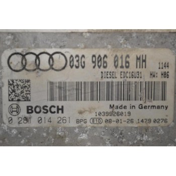 Εγκέφαλος Audi A6 2004-2011 BOSCH 03G906016MH 0281014261 1039926019