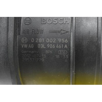 Αισθητήρας MAF Skoda Octavia / Superb TDI 2003-2020 (Γνήσιος) 0281002956 03L906461A (Audi A3 A4 A5 A6 Q5 Q2 TT / Volkswagen Golf Caddy Passat Jetta Transporter Tiguan Touran Scirocco Eos Beetle)