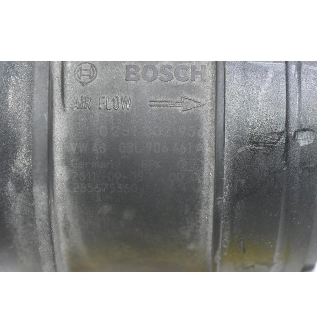 Αισθητήρας MAF Skoda Octavia / Superb TDI 2003-2020 (Γνήσιος) 0281002956 03L906461A (Audi A3 A4 A5 A6 Q5 Q2 TT / Volkswagen Golf Caddy Passat Jetta Transporter Tiguan Touran Scirocco Eos Beetle)