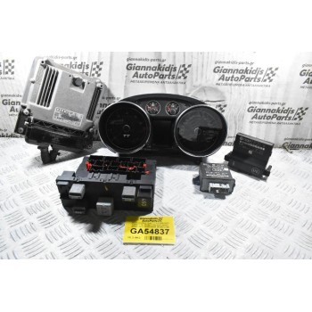 Σέτ Immobilizer Audi TT 2.0 2006-2015 (Eγκέφαλος / Κοντερ / Πλακετες / Κλειδαρια) 8J0907115L 8P0907115Q 0261201881 8P0907357H 8P0953549F 8P0907279N 8P0953549F