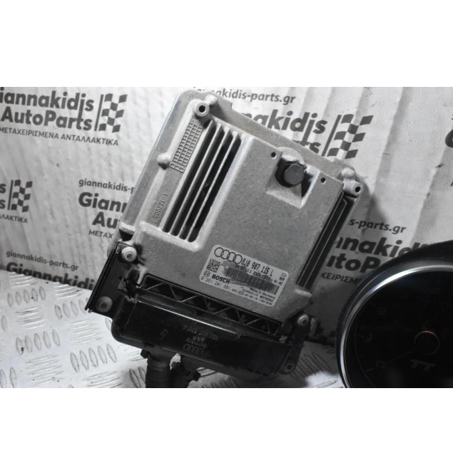 Σέτ Immobilizer Audi TT 2.0 2006-2015 (Eγκέφαλος / Κοντερ / Πλακετες / Κλειδαρια) 8J0907115L 8P0907115Q 0261201881 8P0907357H 8P0953549F 8P0907279N 8P0953549F