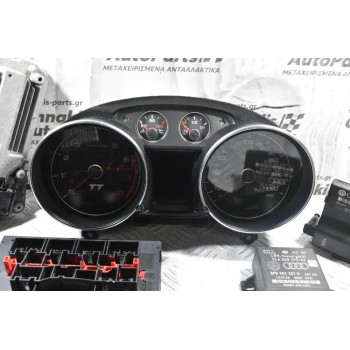 Σέτ Immobilizer Audi TT 2.0 2006-2015 (Eγκέφαλος / Κοντερ / Πλακετες / Κλειδαρια) 8J0907115L 8P0907115Q 0261201881 8P0907357H 8P0953549F 8P0907279N 8P0953549F