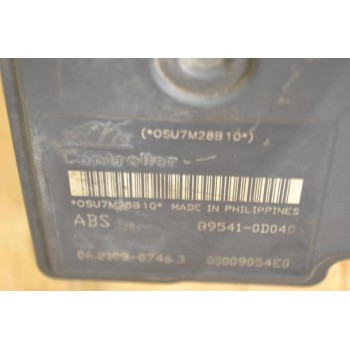 Μονάδα ABS Toyota Yaris 2006-2012 89541-0D040 44510-0D031