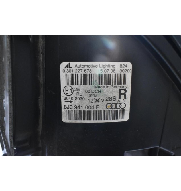 Φανάρι Δεξιά Audi TT 2006-2015 (Γνήσιο) 8J0941004F 0301227678 1307329193