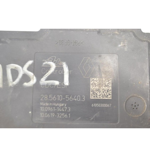 Μονάδα ABS Renault Megane 2008-2016 ATE 95CT2AAY2 476601563R 10.0212-0466.4 28.5610-5640.3 28561056403