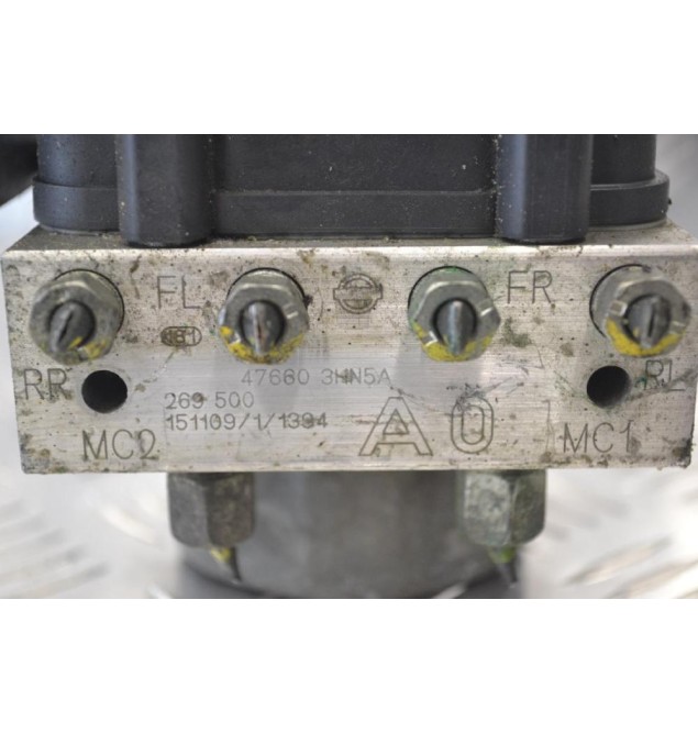 Μονάδα ABS Nissan Micra 2010-2018 BOSCH 47660-3HN5A 476603HN5A 269500 269-500 0265242999 0265956096 (Γνήσια)