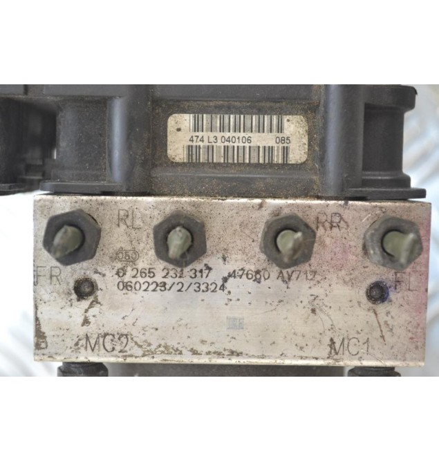 Μονάδα ABS Nissan Primera 2002-2007 BOSCH 060223/2/3324 06022323324 0265231317 0265800334