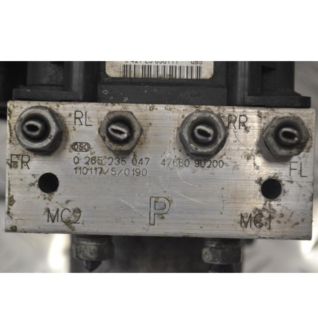 Μονάδα ABS Nissan Note 2005-2013 (E11, NE11) BOSCH 476609U200 47660-9U200 0265235047 0265950496