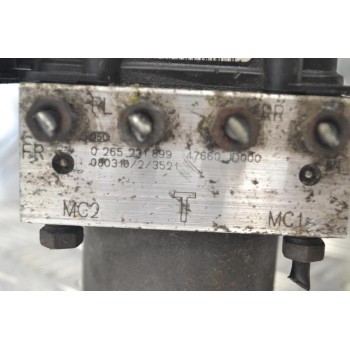 Μονάδα ABS Nissan Qashqai 2007-2013 BOSCH 47660 JD000 47660JD000 0265231899 0265800609