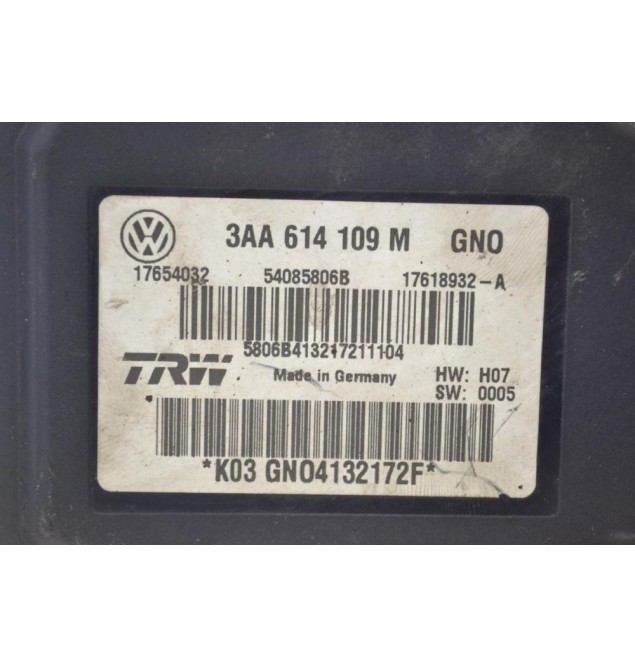 Μονάδα ABS Volkswagen Passat 2010-2014 TRW 3AA614109M 17654032 54085806B 17618932-A