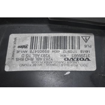 Φανάρι Εμπρός Δεξιά Volvo S60 / V60 2010-2014 31299993 (Γνήσιο) (Xenon)