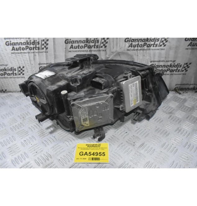 Φανάρι Εμπρός Δεξιά Audi A4 2008-2012 8K0941004Q 8K0941597C 8K0907472A (Γνήσιο) (Xenon / LED)