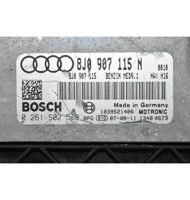Εγκέφαλος Audi TT 2.0 2006-2014 8J0907115N 8J0907115 0261S02519 (BWA)