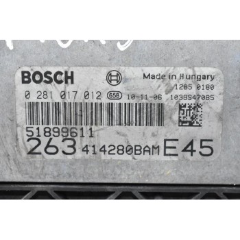 Εγκέφαλος Fiat Doblo 198A3000 2008-2020 51899611 0281017012 1039S47085 (Lancia / Alfa Romeo / Opel)