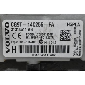 Εγκέφαλος / Πλακέτα Ελέγχου Άνεσης Volvo S60 V60 V70 S80 XC60 2010-2025 31314511 AB CG9T-14C256-FA (Γνήσιο) (CEM - Central Electronic Module) (Με Ασφαλειοθήκη)